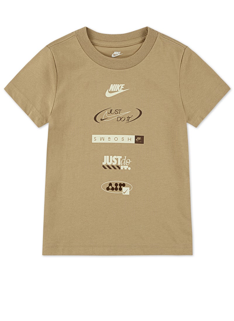 Nike - Infant Brandmark Stack T-Shirt - Image 1