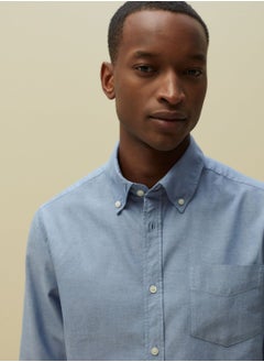 Ovs PIOMBO regular-fit Oxford cotton shirt  - Image 3