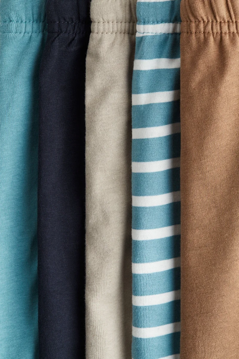 H&M 5-pack cotton jersey shorts