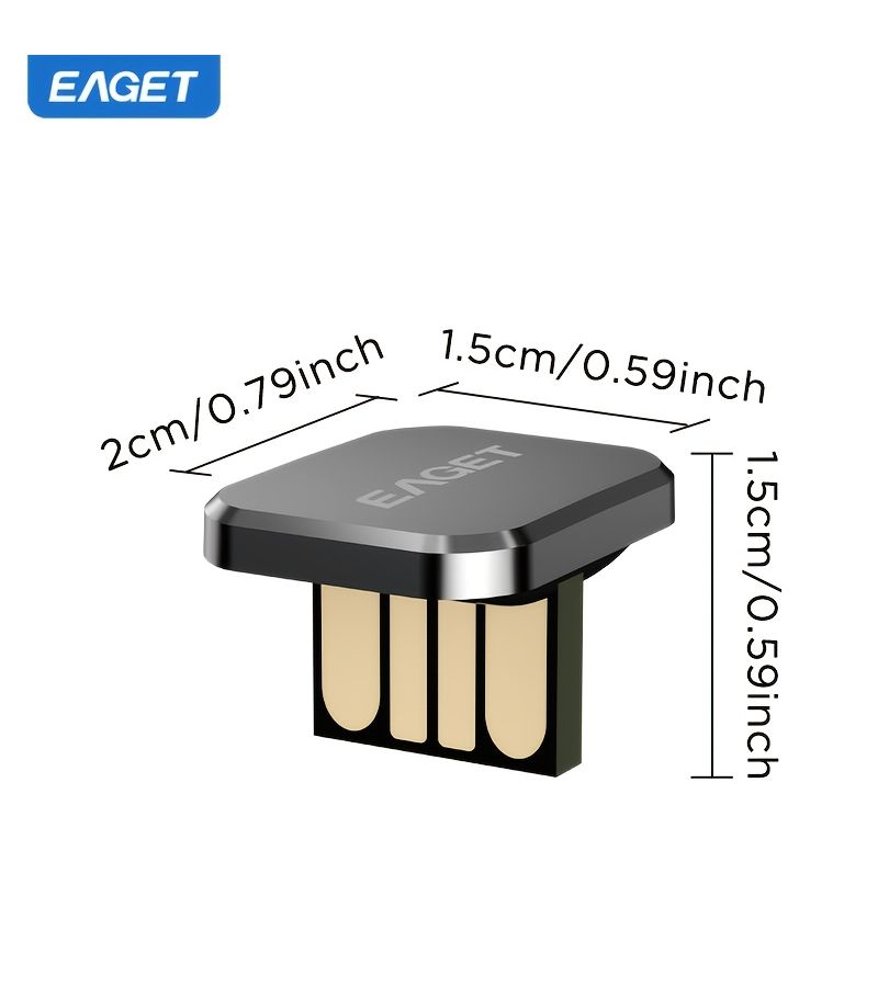 64 جيجابايت، فلاشة USB 2.0، منفذ مزدوج من نوع C وUSB A، محرك أقراص فلاش معدني شبيه بالقلم. - Image 5