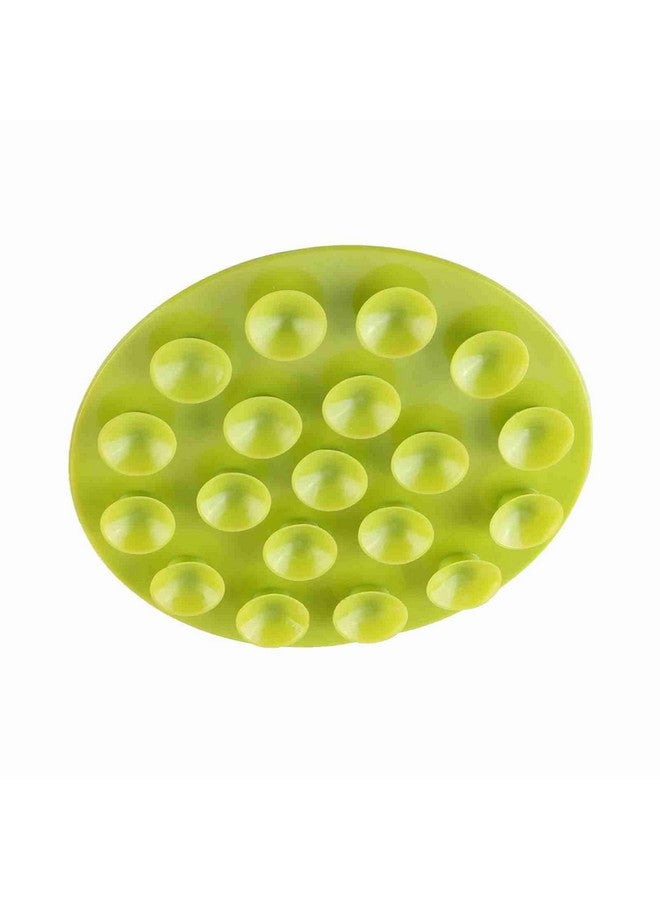 GLOGLOW (Pack of 1) Children's Tableware Sucker Baby Kids Magic Suction Mat Portable Double-Sided Suckers Anti-Slip Plate Bowl Cutlery Placemat(Green) - Image 4