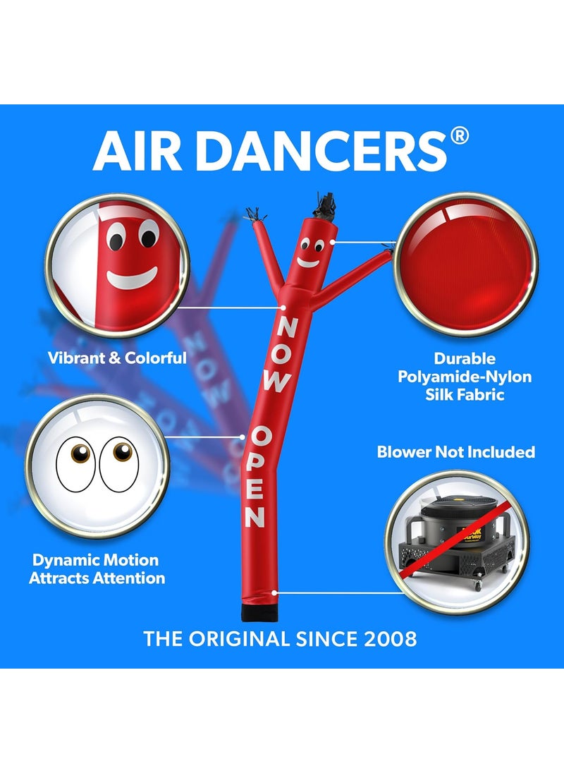 LookOurWay LookOurWay Air Dancers Inflatable Tube Man Attachment  20 Feet Tall Wacky Waving Inflatable Dancing Tube Guy for Business Promotion Blower Not Included  Now Open  - Image 2