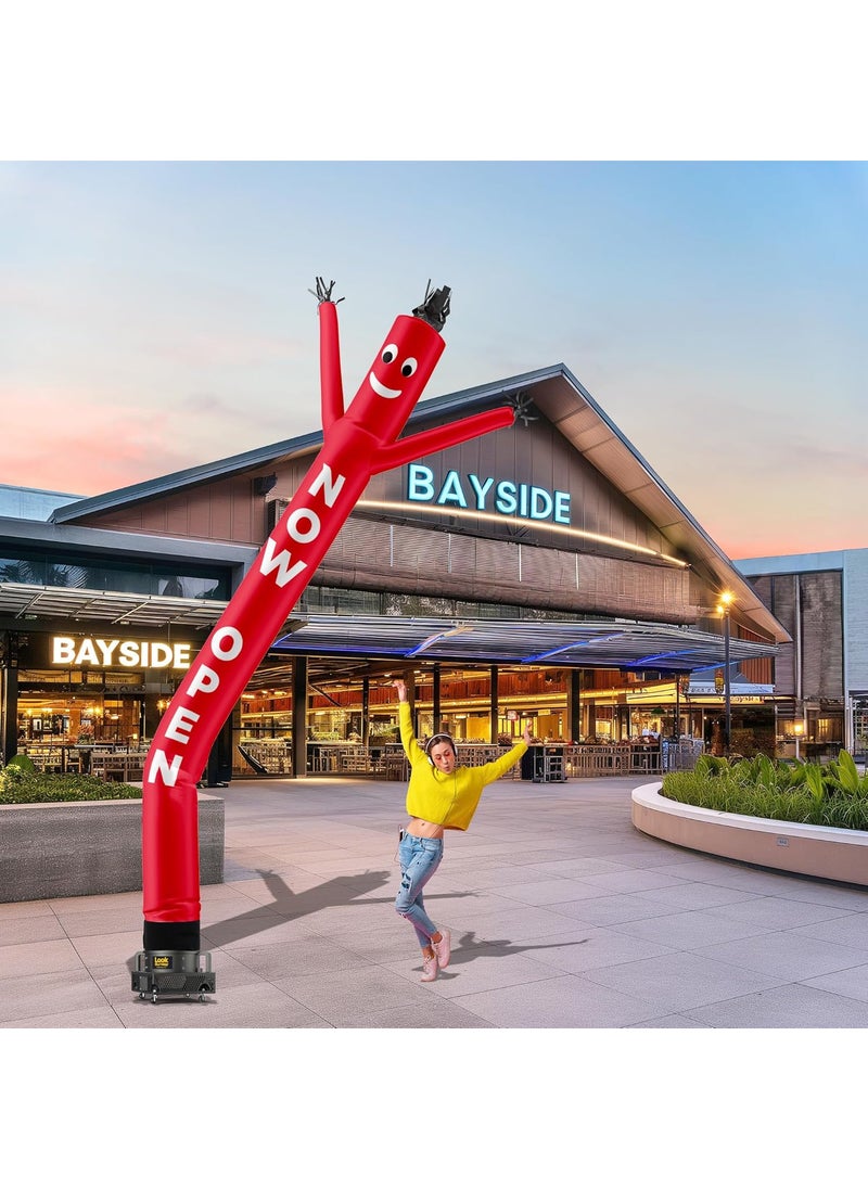 LookOurWay LookOurWay Air Dancers Inflatable Tube Man Attachment  20 Feet Tall Wacky Waving Inflatable Dancing Tube Guy for Business Promotion Blower Not Included  Now Open  - Image 4