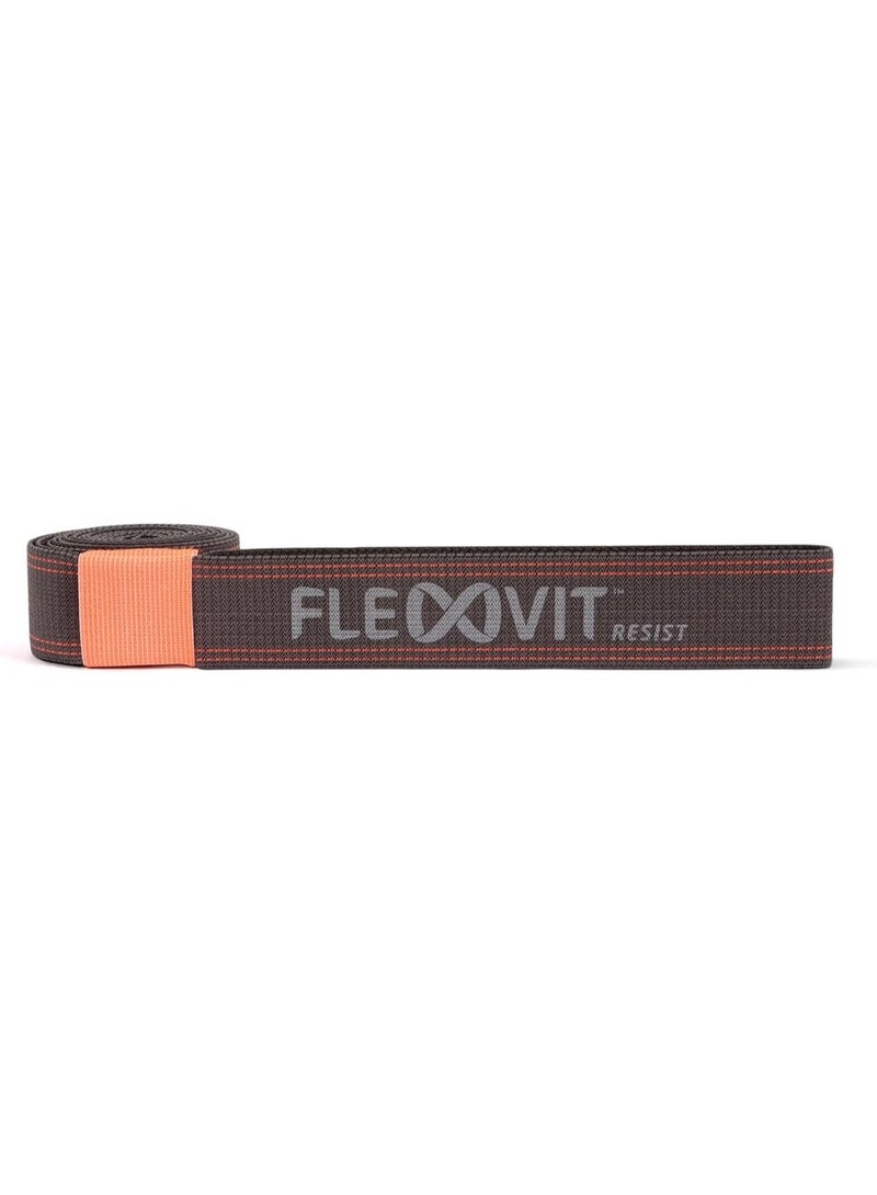 FLEXVIT Resist Band - Fitness Bands for Effective Full Body Workout, HIT, Coordination, Stabilisation and Bounce, 4 Strengths, Beginners and Professionals - Image 1