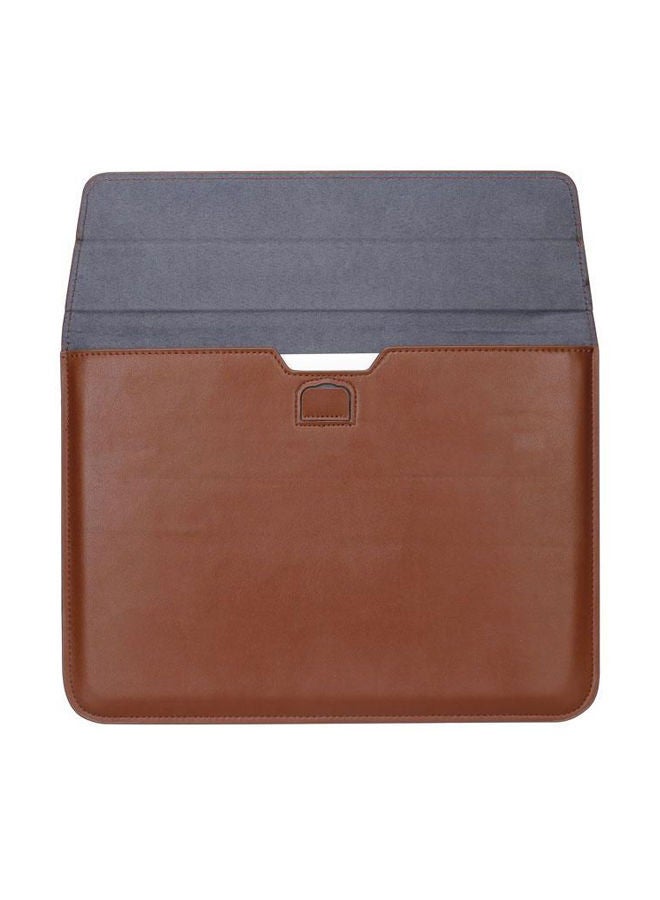 NIBEMINENT Slim Sleeve Case Cover For Apple MacBook Pro 13.3-Inch Brown - Image 1