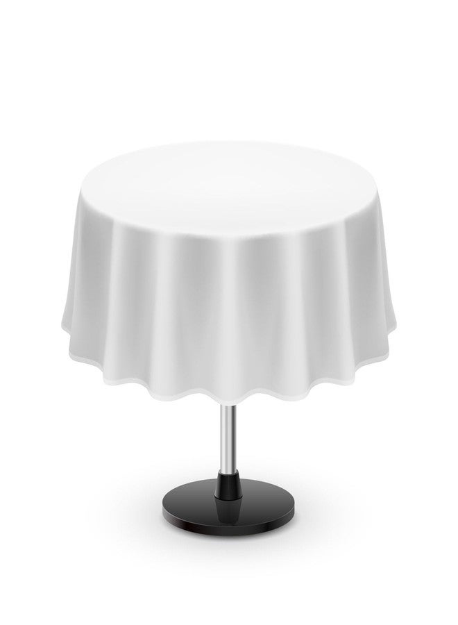 UBICON Premium Cotton Blend Round Tablecloth - Durable, Wrinkle-Resistant, Shape-Retaining - Versatile & Elegant for Any Occasion - Image 1