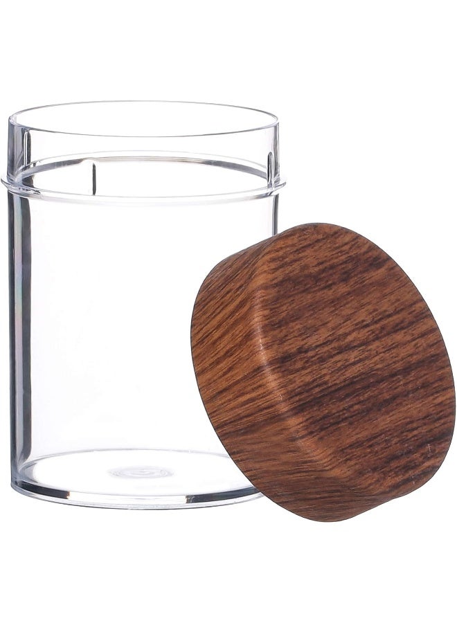 Evelin 450 ML Hand Made Round Jar, Clear - Image 2