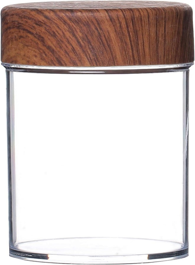 Evelin 450 ML Hand Made Round Jar, Clear - Image 5