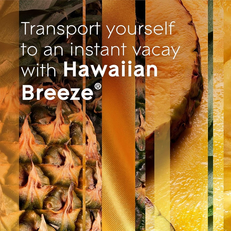 Glade PlugIns Scented Oil Air Freshener Refill, Hawaiian Breeze, 2 Refills (0.67 fl oz each), Pack of 6 - Image 4