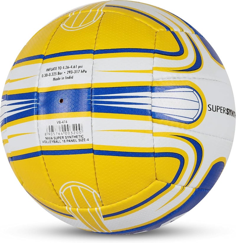 Nivia VB-474 Super Synthetic Volleyball, Size 4 - Image 4