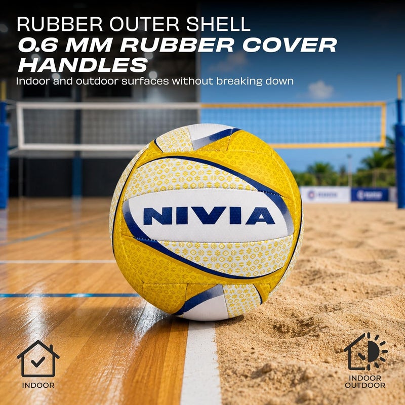 Nivia VB-474 Super Synthetic Volleyball, Size 4 - Image 3