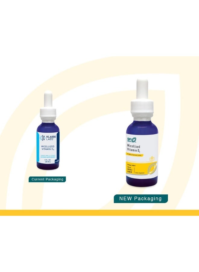 Klaire Labs Micellized Vitamin D3 Liquid for Kids - Image 2