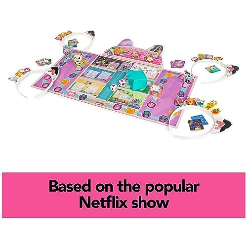 Spin Master Games, Gabby’s Dollhouse, Meow-Mazing Board Game, Board Game for Kids, Family Games, Preschool Game for Families & Kids Ages 4+ - Image 3