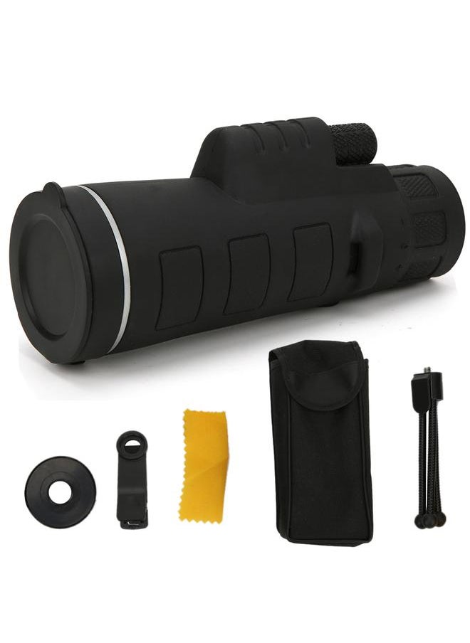 Thoraya 35X50 Plastic Black Outdoor Portable High Magnification Night Vision Monocular Telescope  - Image 1