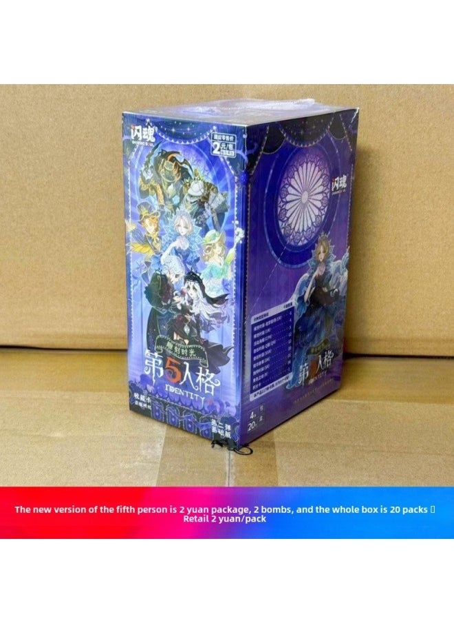 The Magic Boy Of The Card Tour Makes The Sea 2 Cards Fight The Day Bag Pro-sign The Card Blind Box Ao Bing Movie Seal God List Around-Color:Version Of Flash Soul Fifth 2 Yuan Package 2 Bullets☆20 Packs In A Box☆Retail 2 Yuan/pack  - Image 1