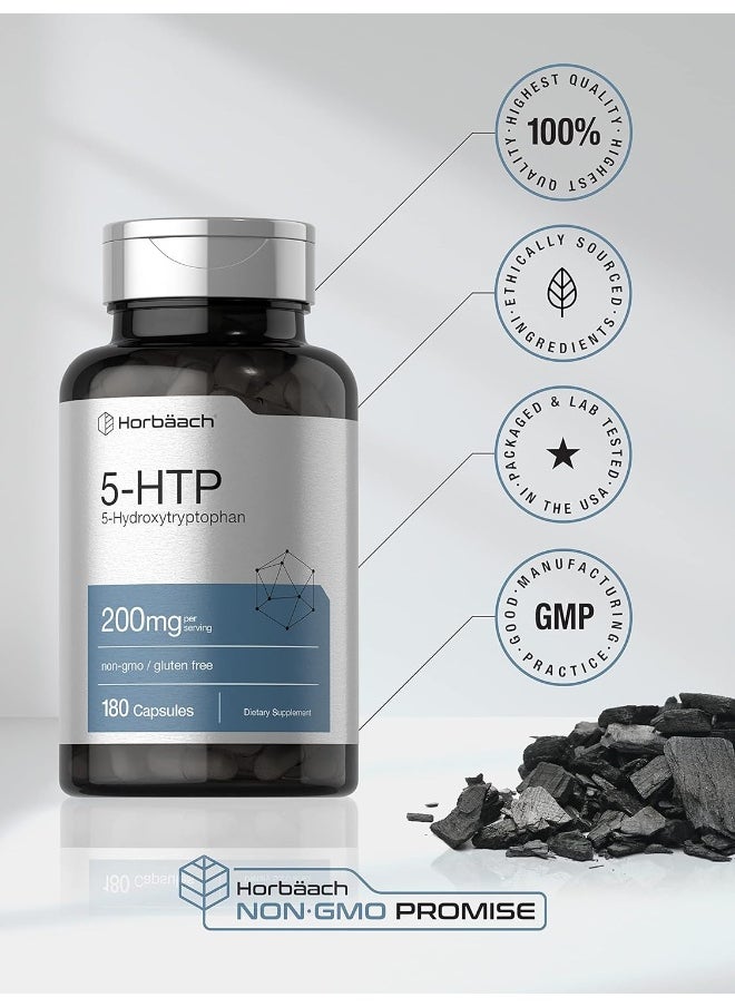 Horbaach 5-Htp Gluten-Free (200Mg)  - Image 5