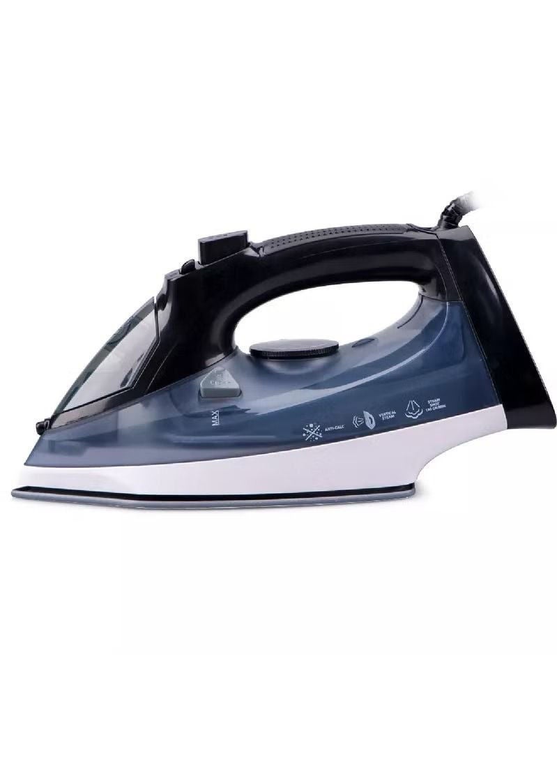 REFURA Non-Stick Steam & Dry Iron 2400W Blue RE-124 - Image 1