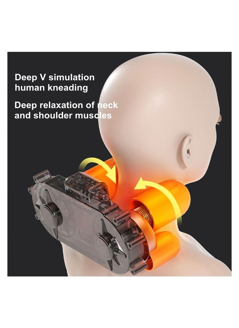 Cool Baby COOLBABY Multifunctional Cervical Spine Massager Full Body Massage for Waist Back and Buttocks Cushion Shoulder and Neck Kneading Massage Cushion  - Image 4