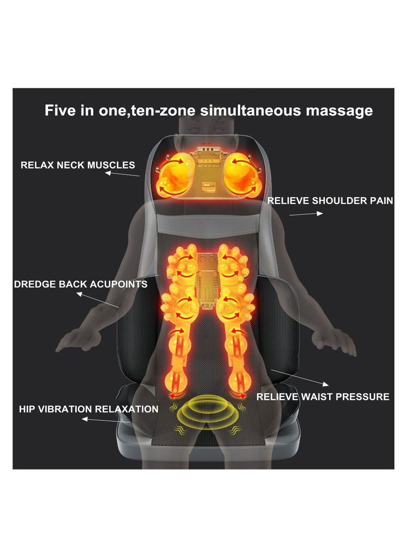 Cool Baby COOLBABY Multifunctional Cervical Spine Massager Full Body Massage for Waist Back and Buttocks Cushion Shoulder and Neck Kneading Massage Cushion  - Image 3