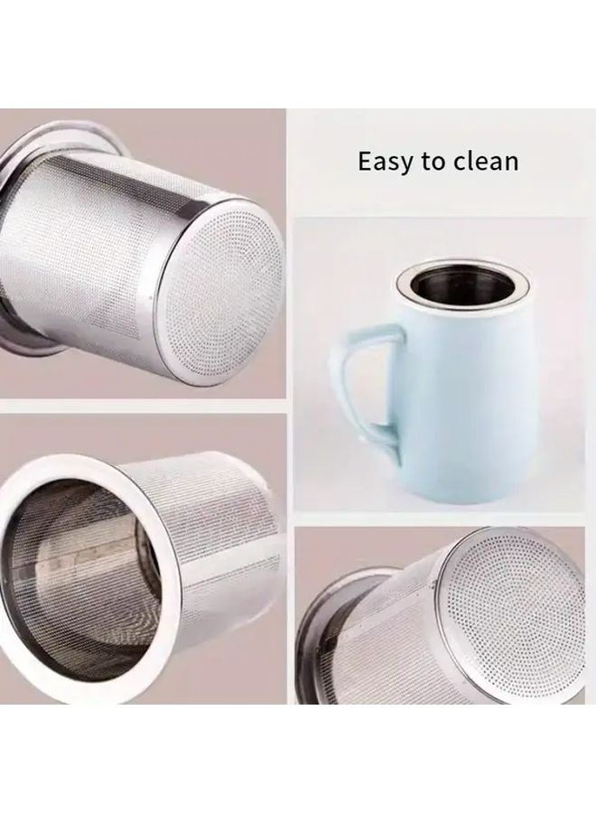 Stainless Steel Fine Mesh Tea Infuser Strainer For Loose Leaf Tea Coffee 1pc Kitchen Essential - Image 2
