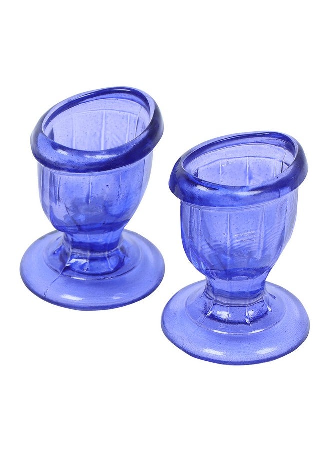 WHOLELIFEOBJECTS Glass Eye Wash Cup With Engineering Design To Fit Eyes For Effective Cleansing Superior Smooth Edgesnug Fit With Storage Container Soothing Relief From Allergens Irritants Makeup Dust Dry Eyes  - Image 2