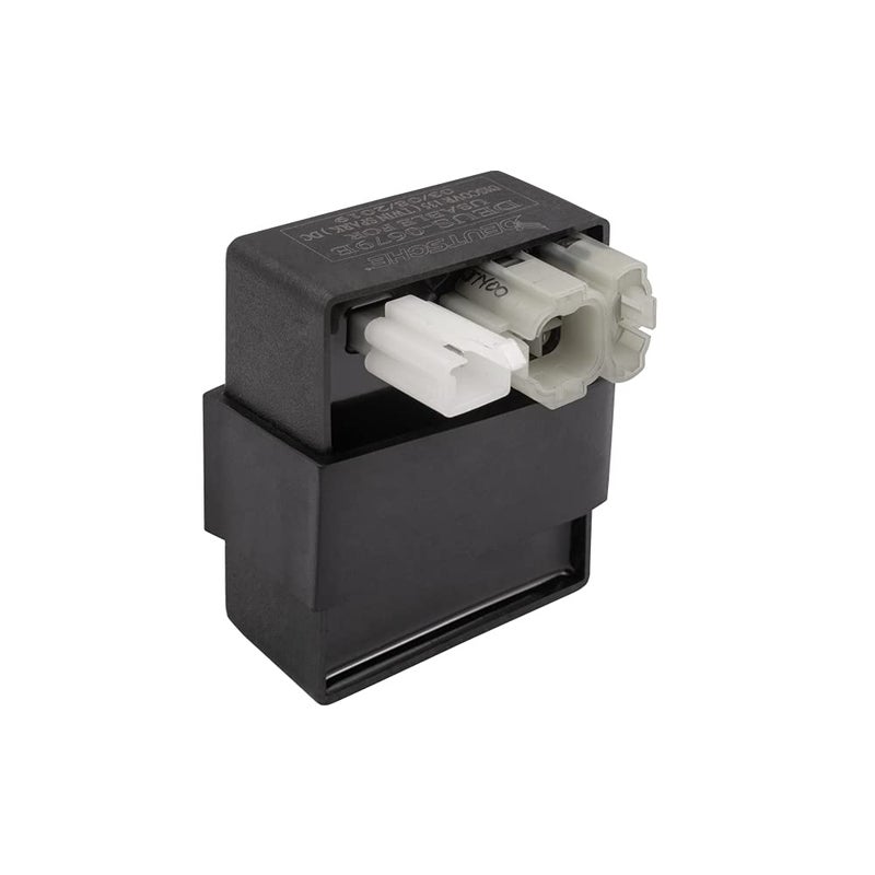 Deutsche Twin Spark DC Fired Black Plastic CDI (4+2+2 pin) Module For Bajaj Discover 135CC (Twin Spark) DC - Image 1