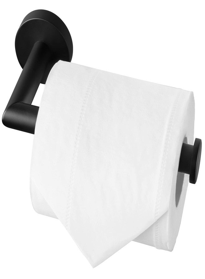 HITSLAM Black Toilet Paper Holder 304 Stainless Steel, Bathroom Tissue Holder Wall Mount - Image 1