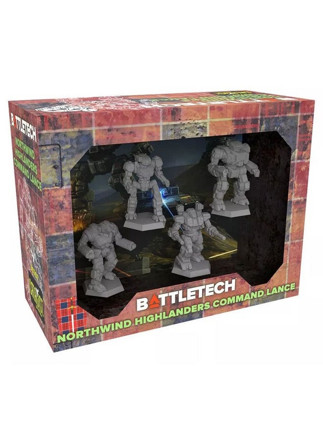 Catalyst Game Labs Battletech: Miniature Force Pack - Northwind Highlanders Command Lance 
