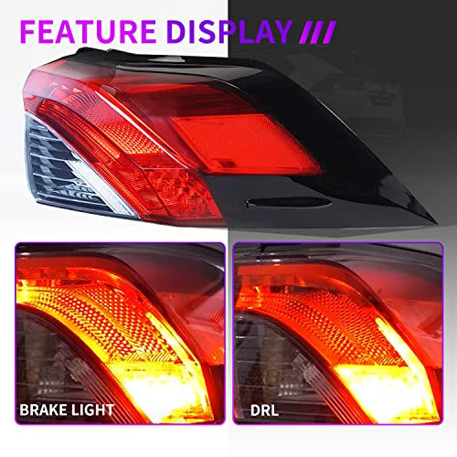 Archaic Tail Light Assembly for Toyota RAV4 2019 2020 2021 2022, Right Passenger Side Rear Break Lamp - Image 4