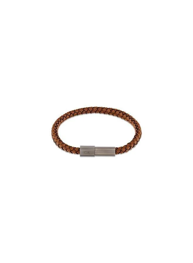 CALVIN KLEIN LEATHER BRACELET