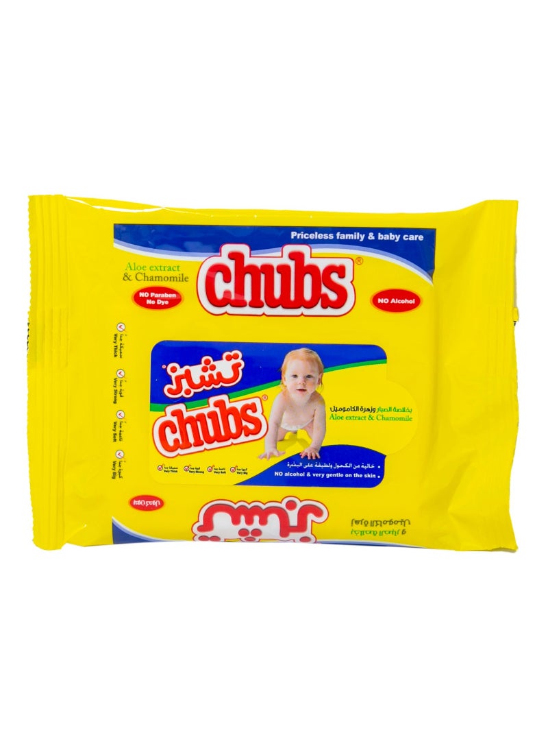 Chubs Baby Wipes Aloe Extract & Chamomile 5 pcs