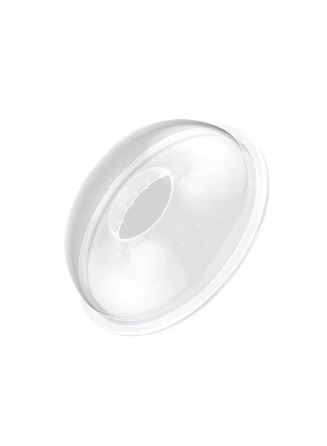 2PCS,60ml Hands Free Silicone Breast Milk Collector Wearable Breast Milk Collector Anti Leakage Breast Milk Catcher - Image 1