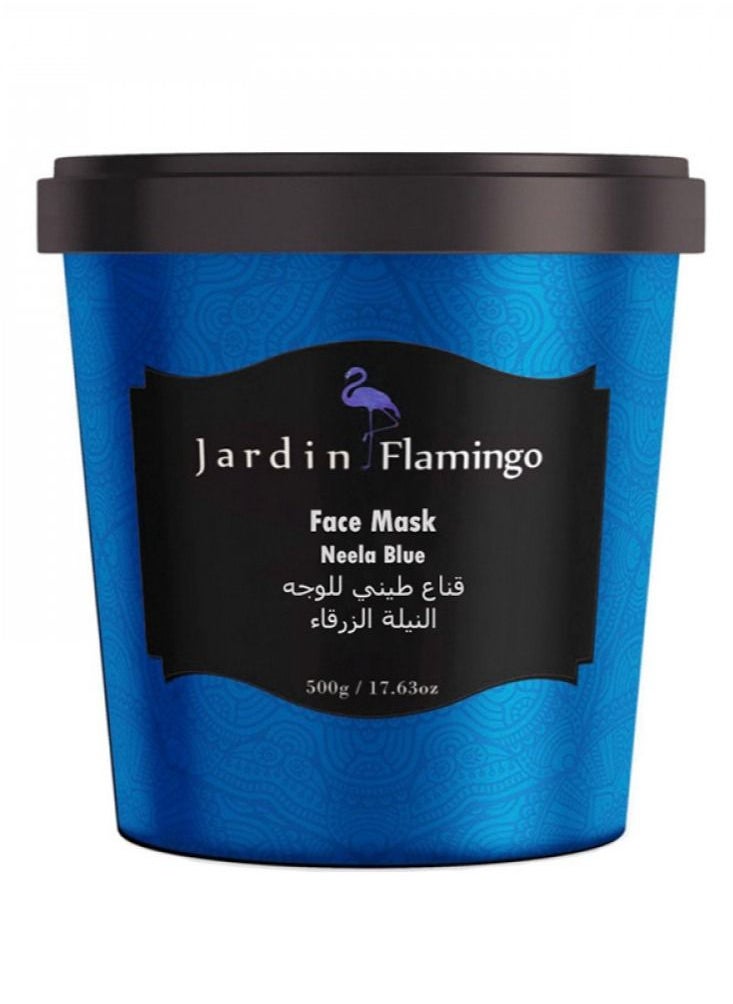 Jardin Flamingo - Face Mask Neela Blue 500g - Image 1
