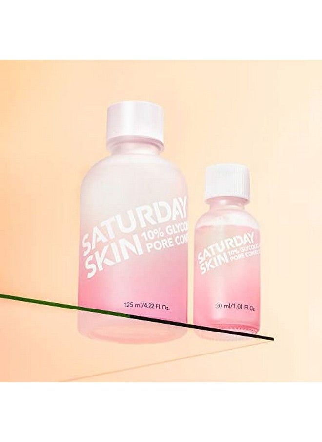 saturday skin - Pore Clarifying Toner 10% Glycolic Acid&Aha Deep Cleansing Astringent Facial Toner Hypoallergenic Skinpurifying Face Toner To Cleanse Recondition And Purify Skin - Image 1