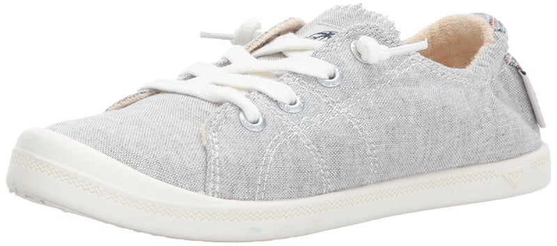 Roxy Women's Rory Slip On Sneaker Loafer Flat, Medium Grey, 6.5 - Image 1