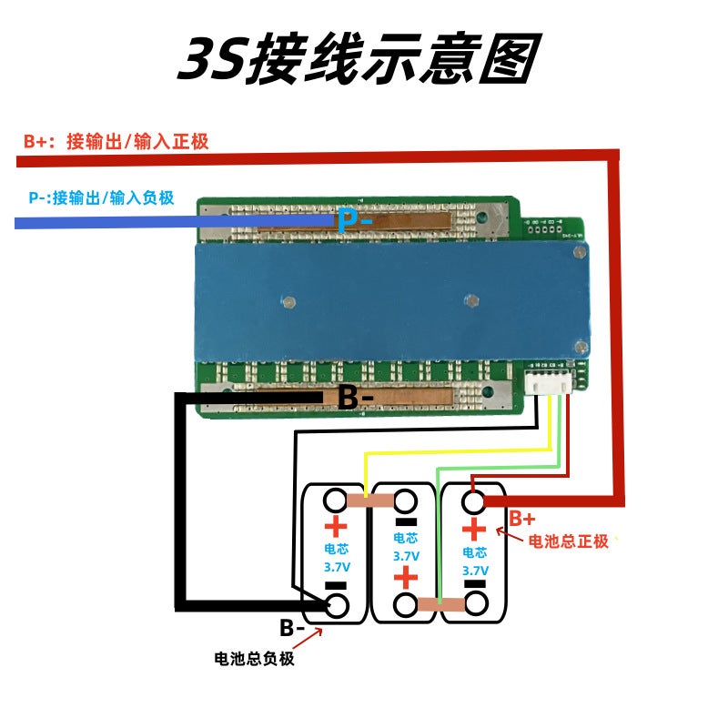 Car Start Power Supply Lithium Iron Phosphate Battery Protection Board 4 Strings 12V Motorcycle Start Module 100A High Current - Image 4