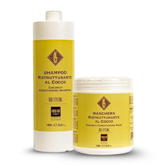 Ever Ego Italy Care BioStyling (Shampoo + Mask 33.8oz Combo) - Image 1