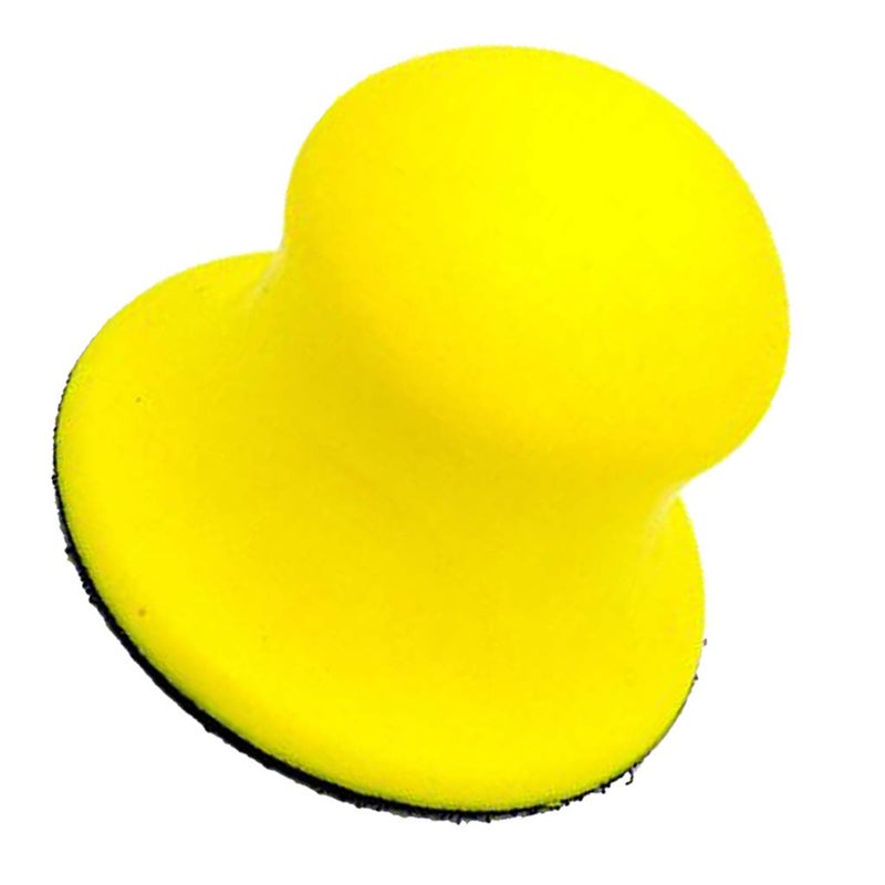 ISC 3 Inch Hook and Loop Hand Sanding Block Great for Woodworking, Furniture Restoration, Home and Automotive Body. - Image 1