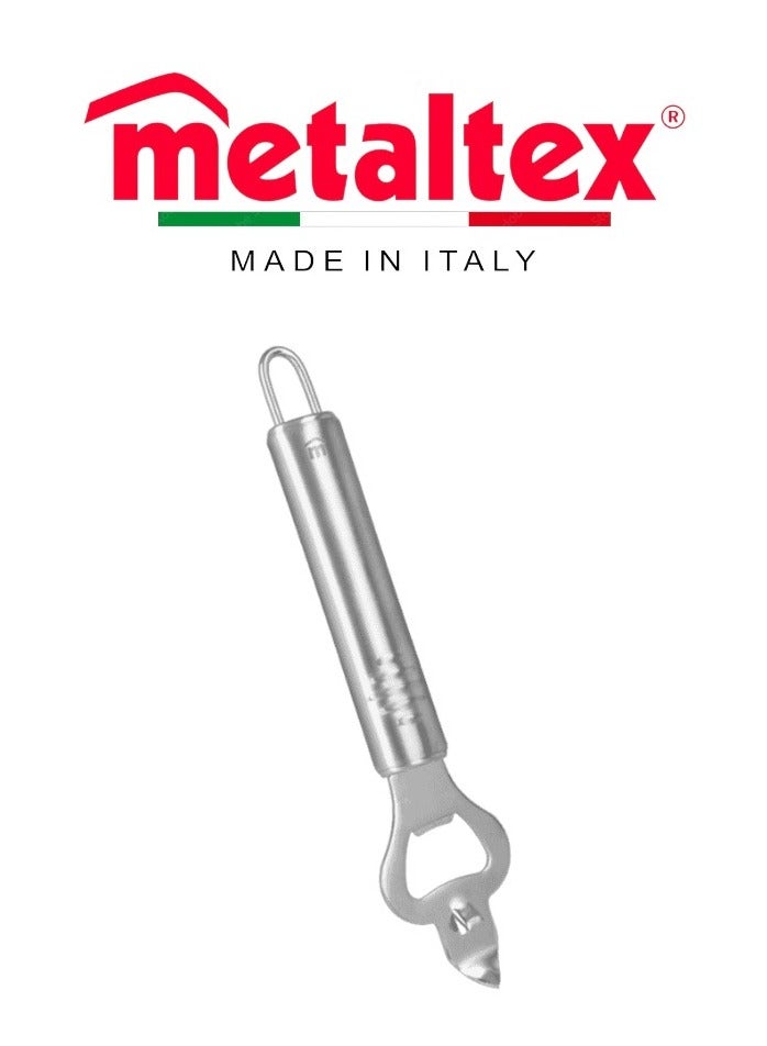 Metaltex Imperial Bottle Opener – Stainless Steel with Oval Handle, Dishwasher Safe