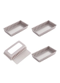 Mini Rectangle Tart Pan Set 2x4 Inch 4Pcs with Removable Loose Bottom - pzsku/ZF0F2A00C1C7F20ED2748Z/45/_/1691678088/951b0f62-bd6a-4707-8d3d-665464cdd958