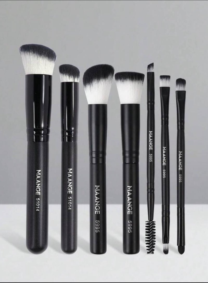 MAANGE 7pcs Professional Makeup Brush Set - Image 4