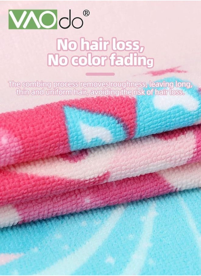 VAOdo Kids Bath Towel for 1-6 Years Toddler Kids Hooded Towel Microfiber Bath Towel Super Soft Robe Poncho Bathrobe Swimming Beach Holiday Water PlayingBeach Pool Bath Swim Coverups (1Pcs)  - Image 5
