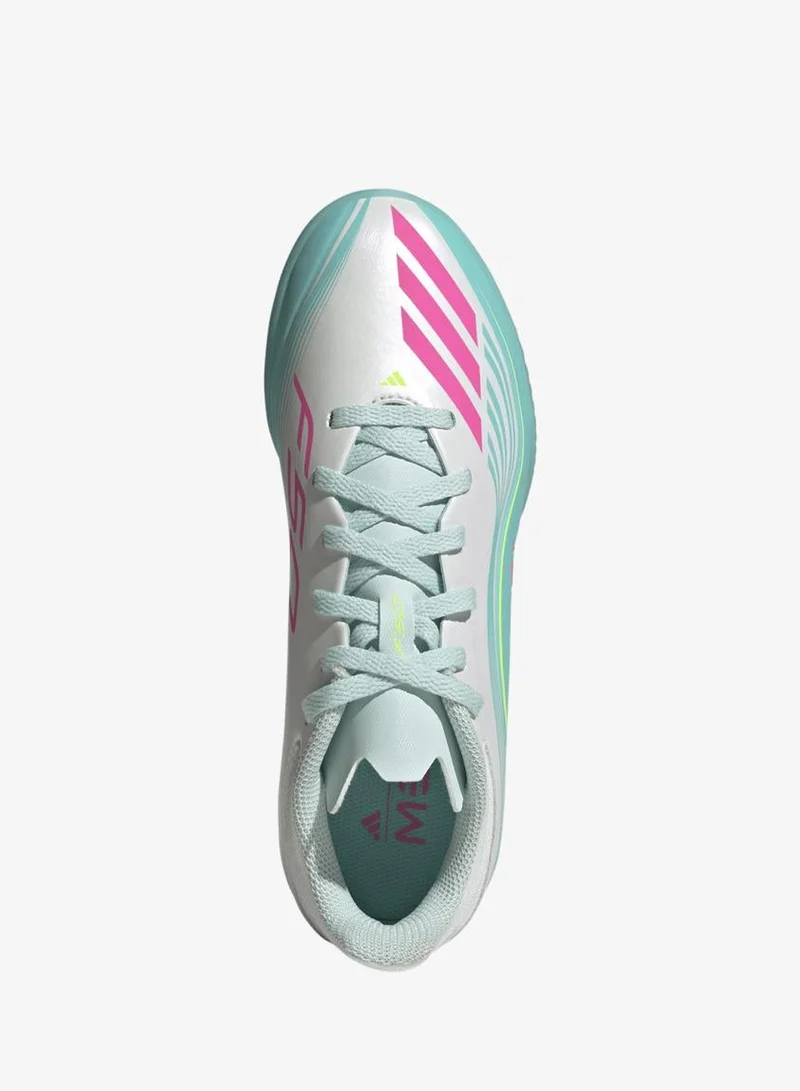 اديداس حذاء كرة القدم F50 MESSI LEAGUE Turf Football لملاعب العشب الصناعي