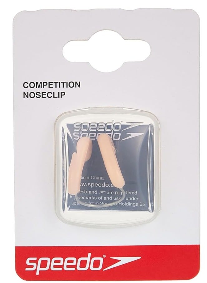 speedo Adult Competition Nose Clip, Natural – Comfortable & Secure, One Size  - Image 1