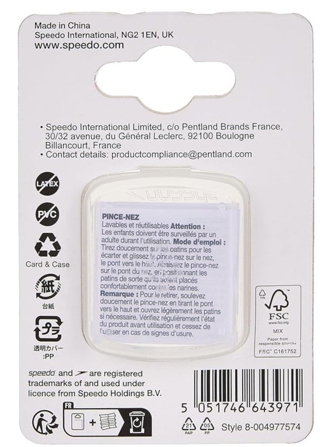 speedo Adult Competition Nose Clip, Natural – Comfortable & Secure, One Size  - Image 3