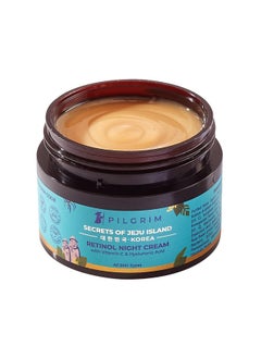 Korean Retinol Anti Aging Night Cream With Hyaluronic Acid & Vitamin C |Discover Young, Wrinkle-Free & Radiant Skin| Anti Aging Cream For Oily & Dry Skin| For Men & Women|Korean Skin Care|50Gm