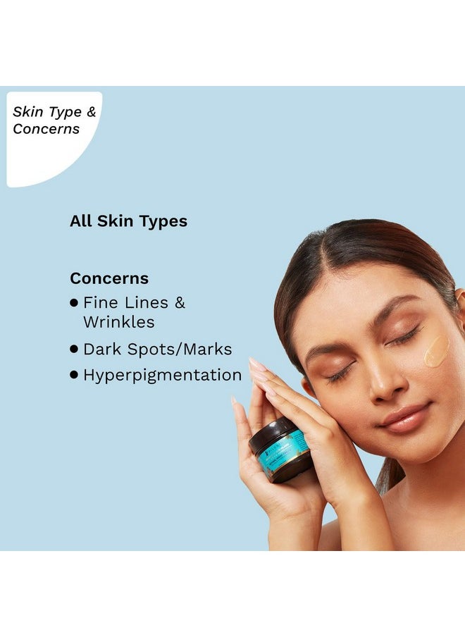 PILGRIM - Korean Retinol Anti Aging Night Cream With Hyaluronic Acid & Vitamin C |Discover Young, Wrinkle-Free & Radiant Skin| Anti Aging Cream For Oily & Dry Skin| For Men & Women|Korean Skin Care|50Gm - Image 1