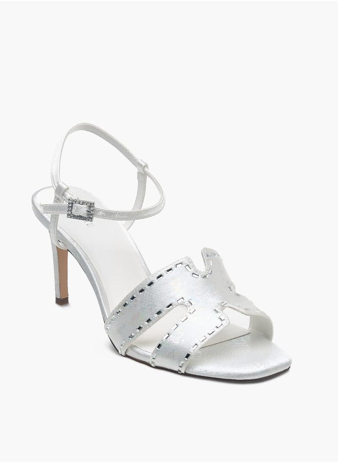 Celeste Womens Slingback Sandals With Buckle Closure And Stiletto Heels Ramadan Collection  - Image 1