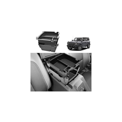 GZSH 2025 Upgrade DoubleLayer Center Console Organizer fit for 2025 2026 Ford Bronco 4 Door Full Size Not for Sport Model Not for 2 Door Not for manual transmission - Image 1