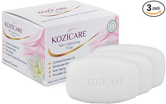 Kozicare Skin Whitening Soap 75g Pack of 3 - Image 1